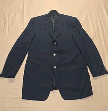 Canali US Size 42 Navy Blue Italian Sport Coat Blazer Jacket Boyds Made in Italy