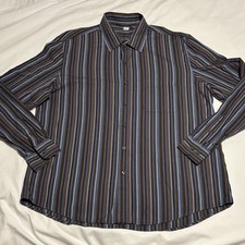 Tasso Ella  Mens XL 17-17.5 Button Down Dress Shirt
