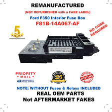 Remanufactured F81b-14a067-af 2000 Ford F350 Super Duty Interior Fuse Box
