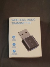 Smof USB Bluetooth Audio Adapter 5.2 Low Latency aptX PS5 PS4 Switch Mac New