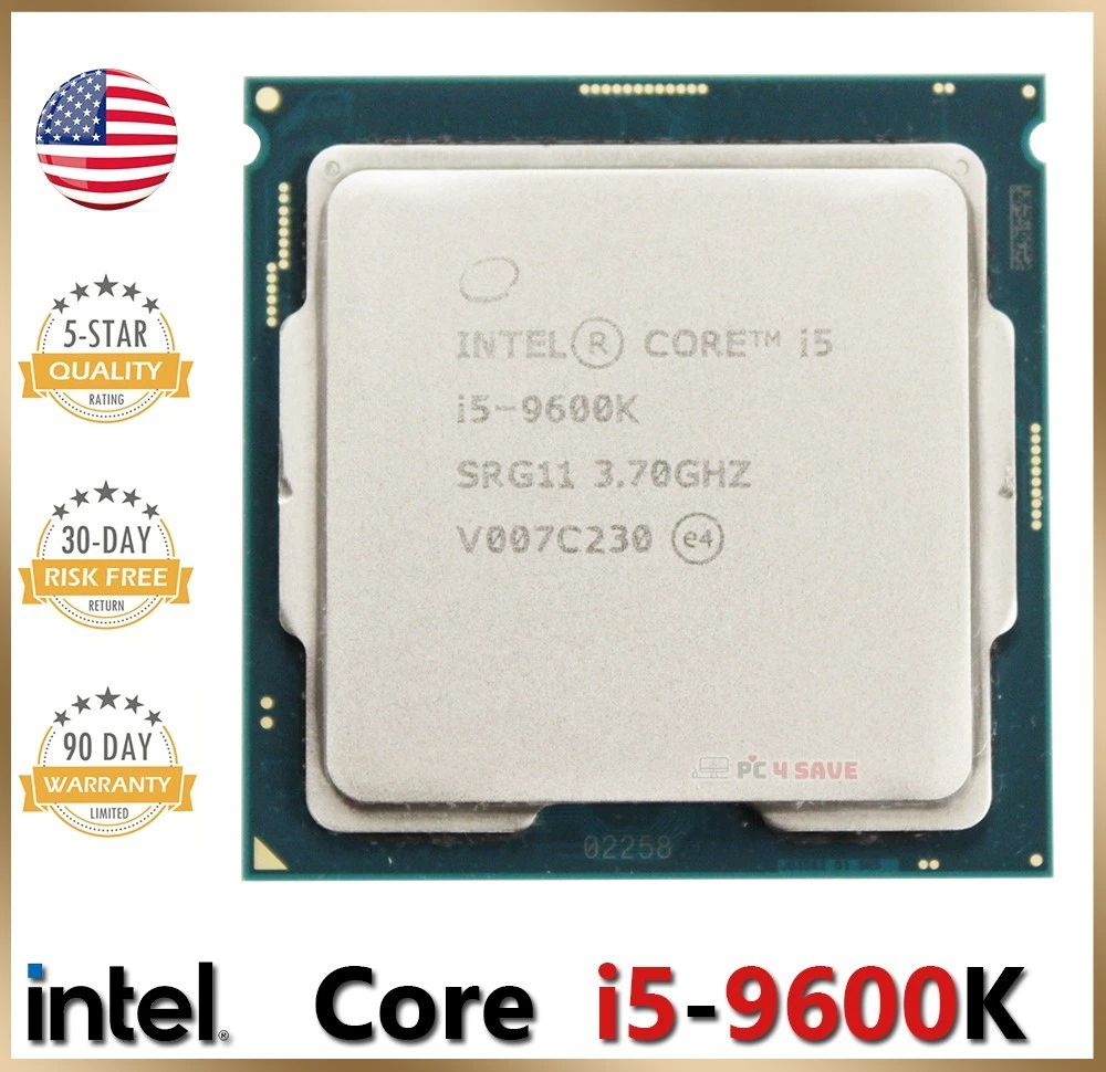 Intel Computer Processors Intel Core i5-9600K Processor Model for