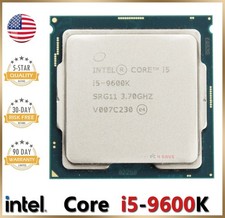 9th Gen Intel Core i5-9600K CPU SRG11 3.70GHz LGA1151 Desktop Processor Unlocked