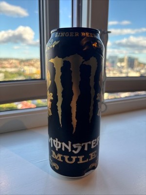 Monster Energy Mule GINGER B. Extremly Rare Edition - Unopened 500ml Can