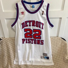 Vintage Adidas NBA Tayshaun Prince 22 Detroit Pistons Hardwood Classics Jersey