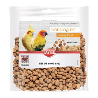 Kaytee Pet Bird Bonding Bits Training Treat for 3 Ounce (Pack of 1), Brown