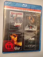 Van Damme - 4 Filme -Blu-Ray (Leon - Black Eagle -The Quest -Slinger) FSK 18 neu