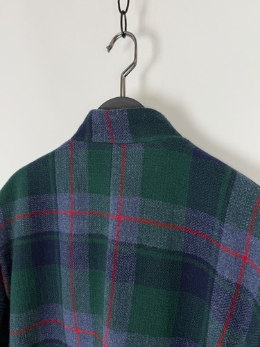 Luis Trenker Lusandro Check Wool Blend Strickblazer Loden Jacket Size 54 - Picture 9 of 13