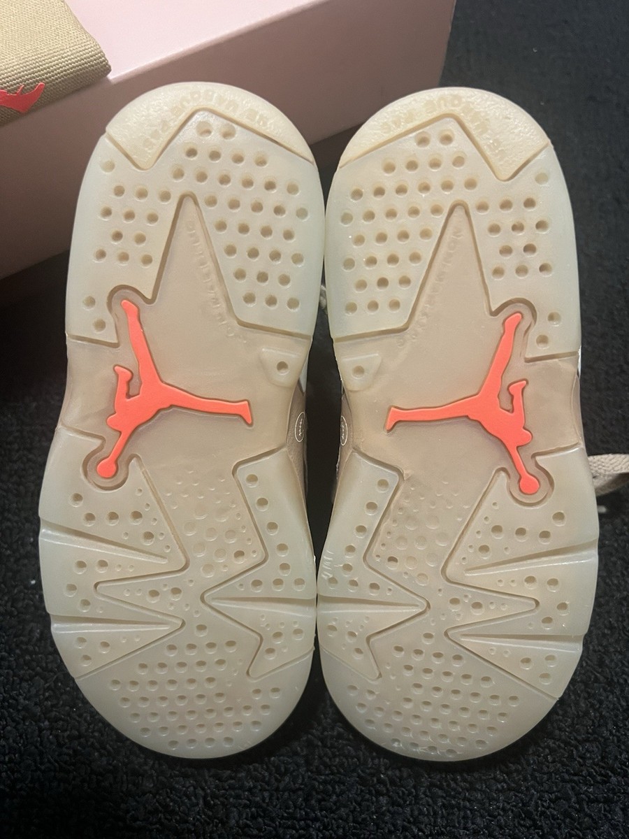 Nike Air Jordan 6 Retro SP TD Travis Scott “british Khaki