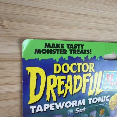 RARE TYCO DOCTOR DREADFUL 'SET #3 TAPEWORM TONIC' DR DREADFUL 1996