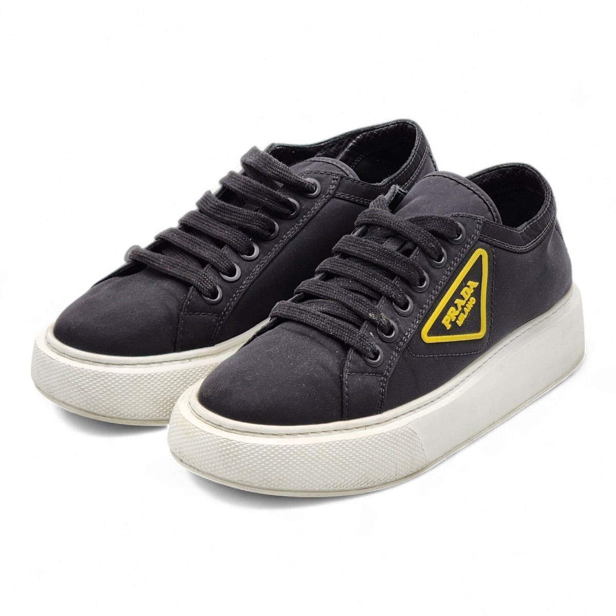 Prada Nylon Gabardine Wheel Low Women