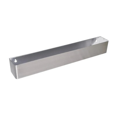 BK Resources BKUBSR-24 24'' Stainless Steel Keyhole Mount Single Speed Rail