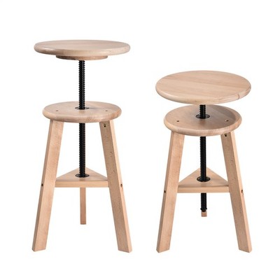 Malhocker Künstler Hocker Sitz Künstlerschemel Schemel Stuhl Kunst Buchenholz