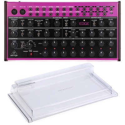 Behringer Edge Semi-modular Analog Percussion Synthesizer with Decksaver