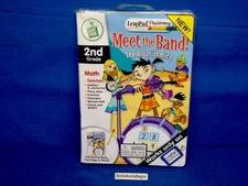 Leap Frog Pad NEW LeapPad Plus Writing Meet The Band Algorithmics 2nd Grade Math