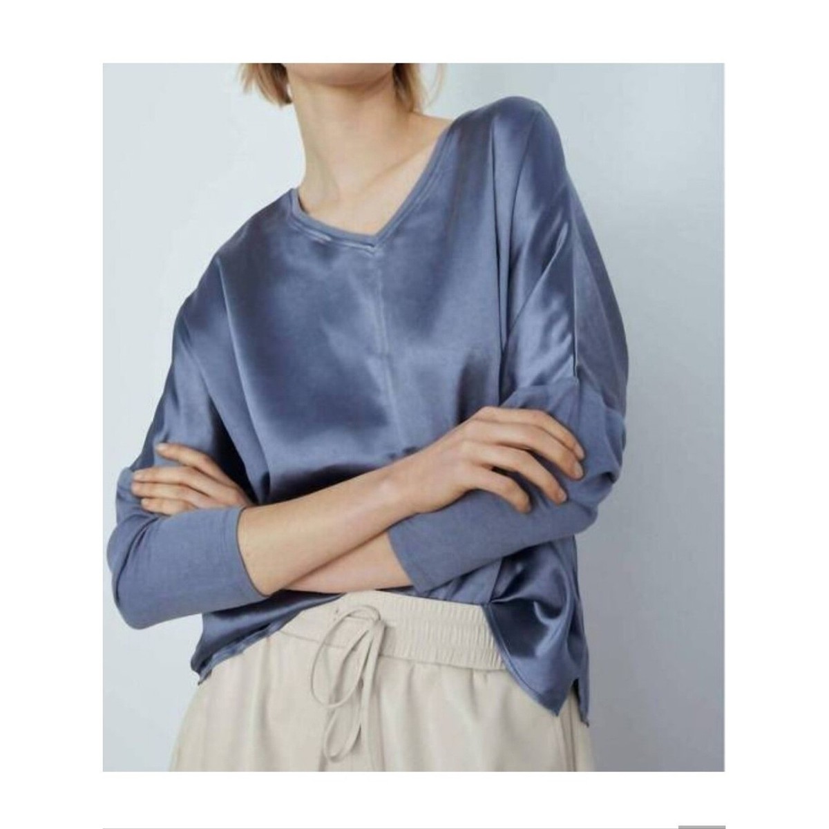 Melissa Nepton Cindy Satin Top