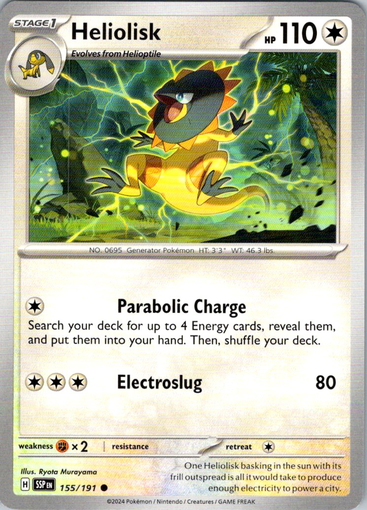 Heliolisk Common SV08: Surging Sparks 155/191 NM