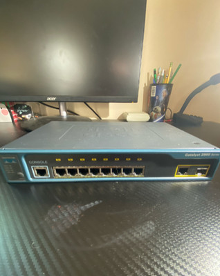 Cisco Catalyst 2960 Compact 8-Port Switch (WS-C2960-8TC-L) - Untested, No PSU