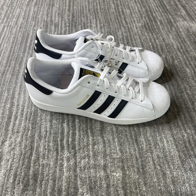 Adidas Originals Superstar Shoes Mens 12 White Black EG4958