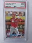 2018 TOPPS UPDATE #US285 SHOHEI OHTANI ROOKIE RC PSA 8