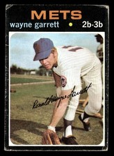1971 Topps #228 Wayne Garrett - New York Mets (MARKED)