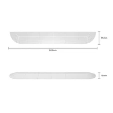 Threshold Strip Step Ramp Mat Replacement Accessory Parts for Universal Sweeper