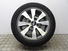 KIA PICANTO MK2 14" ALLOY WHEEL & GOOD TYRE 165/60R14 2011-2017 FAST FREE P+P