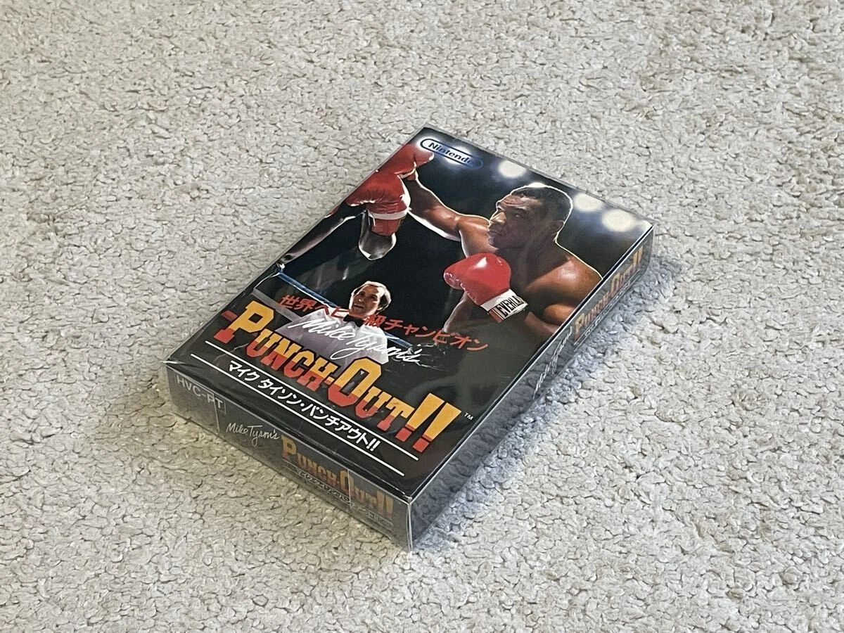 Mike Tyson's Punch-Out!!! NTSC-J (Japan) Boxing Video Games for