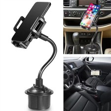 New Universal Car Mount Adjustable Gooseneck Cup Holder Cradle for Cell Phone