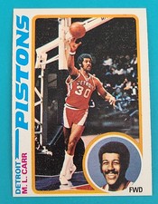 1978-79 Topps #82 M.L. Carr Detroit Pistons BASKETBALL Card F8