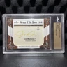 2018 Leaf Heroes of The Game Cut Signatures Joe Montana /200 Auto NFL HOF 49ers