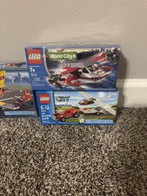 Lego City Old School Sets 7732 4442 1253 7731 7214 NISB