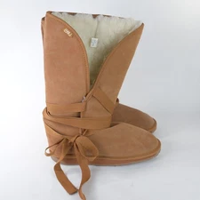 EMU Merino Wool Lined Suede Lace-up Boot Women's 9 *EXCELL COND!