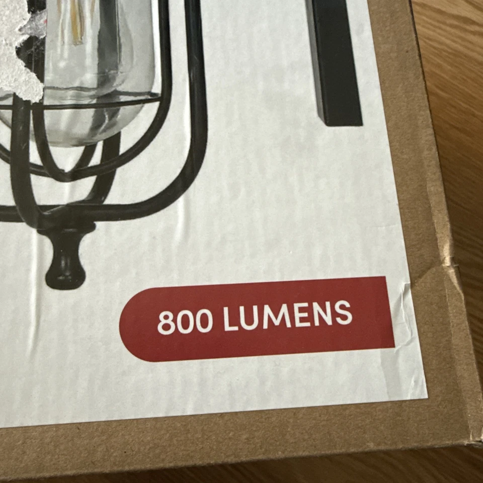 Linterna de Pared Decorativa Honeywell Lámparas LED Modelo: SS01GG010800 Foto 3 de 4