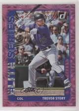 2021 Panini Donruss Elite Series Pink Fireworks Trevor Story #ES9 0n0q