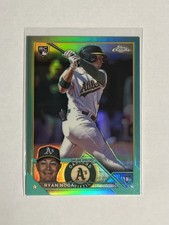 Ryan Noda 2023 Topps Chrome RC Aqua /199 #USC171 - Athletics