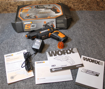 WORX WX254L SD Semi-Automatic Cordless Screwdriver NEW BOX Manual