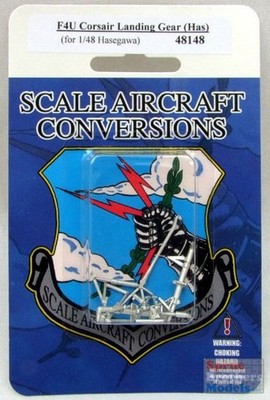 SAC48148 1:48 Scale Aircraft Conversions - F4U Corsair Landing Gear (HAS kit)