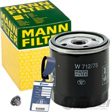 MANN FILTER ÖLWECHSELSET passend für OPEL ASTRA G H ZAFIRA A