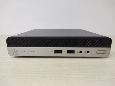 HP ProDesk 405 G4 Mini Desktop AMD Ryzen 3 Pro 2200GE 8GB RAM 240GB SSD Win11 - Image 1 of 4