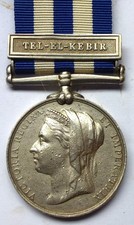 TEL-EL-KEBIR 1882 Egypt medal Black Watch see full details