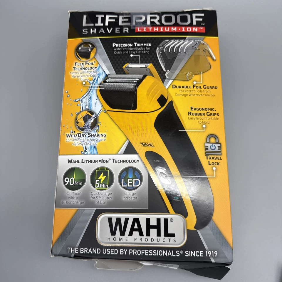 Wahl LifeProof Men's Wet Dry Face & Body Shaver and Trimmer 7061-100 - Image 2 of 4