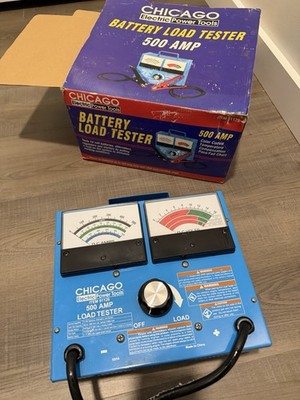 Chicago Electric Power Tools 500 AMP Battery Load Tester