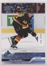 2023-24 Upper Deck Series 1 Young Guns Deluxe 148/250 Cole McWard #244 5b7