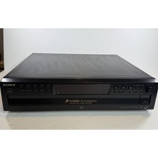 Sony CDP-CE375 5 Disc CD Player Carousel Changer Tested No Remote Included