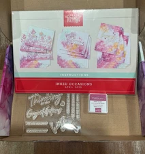 Stampin’ Up! “Inked Occasions” Card Kit - Thinking of you, Congratulations