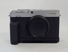 #Fujifilm FUJI X-E4 26.1MP Mirrorless Digital Camera-Silver(Body Only) S/N 11896