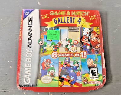 Game & Watch Gallery 4 (Nintendo Game Boy Advance, 2002) for sale