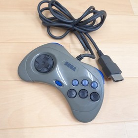 Sega Saturn console Japan Gray with 2 controllers, 3 games & memory tested works