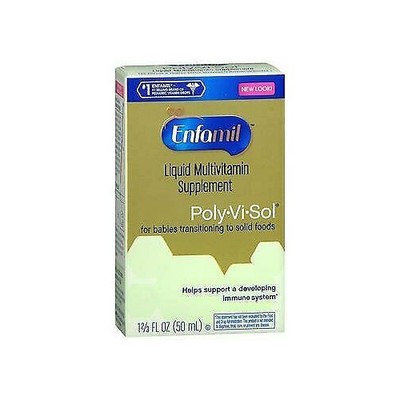 Enfamil Poly-Vi-Sol Multivitamin Supplement Drops - 1.66 oz, Pack of 3