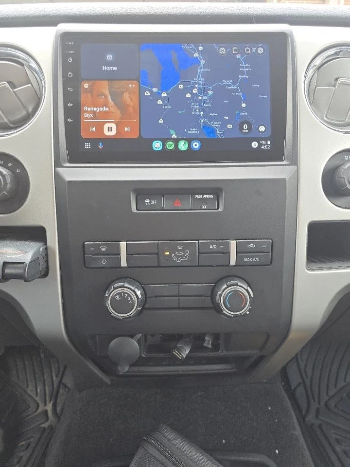 9" Para Ford F150 2009 2010-2014 Android 13.0 CarPlay Coche Radio Estéreo GPS Navegación Foto 2 de 4